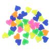 Colorful Bike Wheel Spokes Star/Heart Shape Bike Wheel Spoke Accessories Bike Decor Beads for Kids