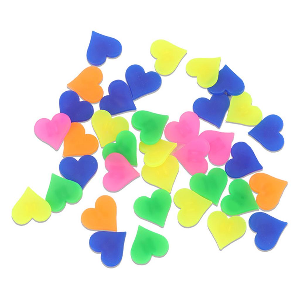 Colorful Bike Wheel Spokes Star/Heart Shape Bike Wheel Spoke Accessories Bike Decor Beads for Kids