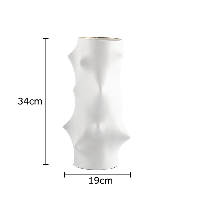 

Creative Spike Decorative Vase Plant Pots Table Decoration Flower Arrangement Abstract Crafts Floral Vases Room Aesthetic Decor