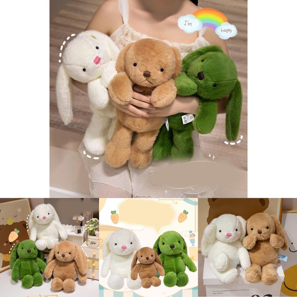 Adorable Soft Plush Rabbit Doll Perfect For Girls Birthday Gifts Wholesale Options