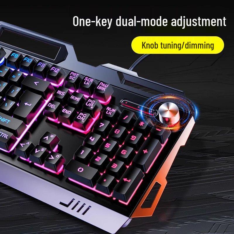 Esports Gaming Wired Keyboard, Mouse, and Headset Set