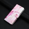 Applicable to Apple 16E mobile phone case iPhone15PROMAX mobile phone leather case flip painted marble protective case
