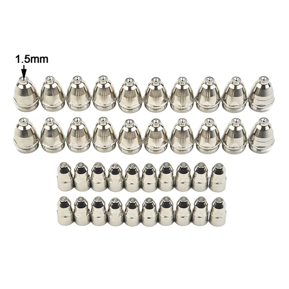 Air Plasma Torch Cutting Nozzle DIY Plasma Cutting 1.1mm Nozzle Head Diameter Embedded Hafnium For P80 Plasma Torch