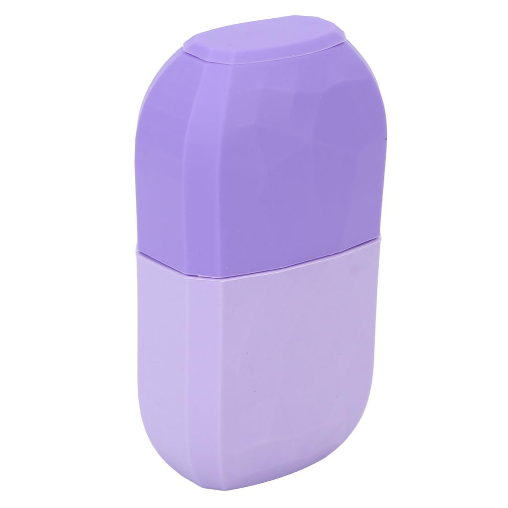 Silicone Ice Face Roller Prevent Wrinkles Brightening Facial Beauty Ice Roller for WomenPurple