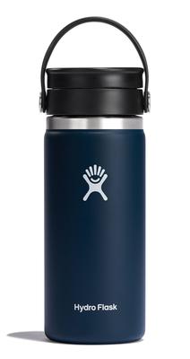 Coffee Stainless Steel Bottle Flex Sip Wide Mouth 16oz 473ml Indigo Thermal Insulated Water Bottle (Genuine Japanese Product)