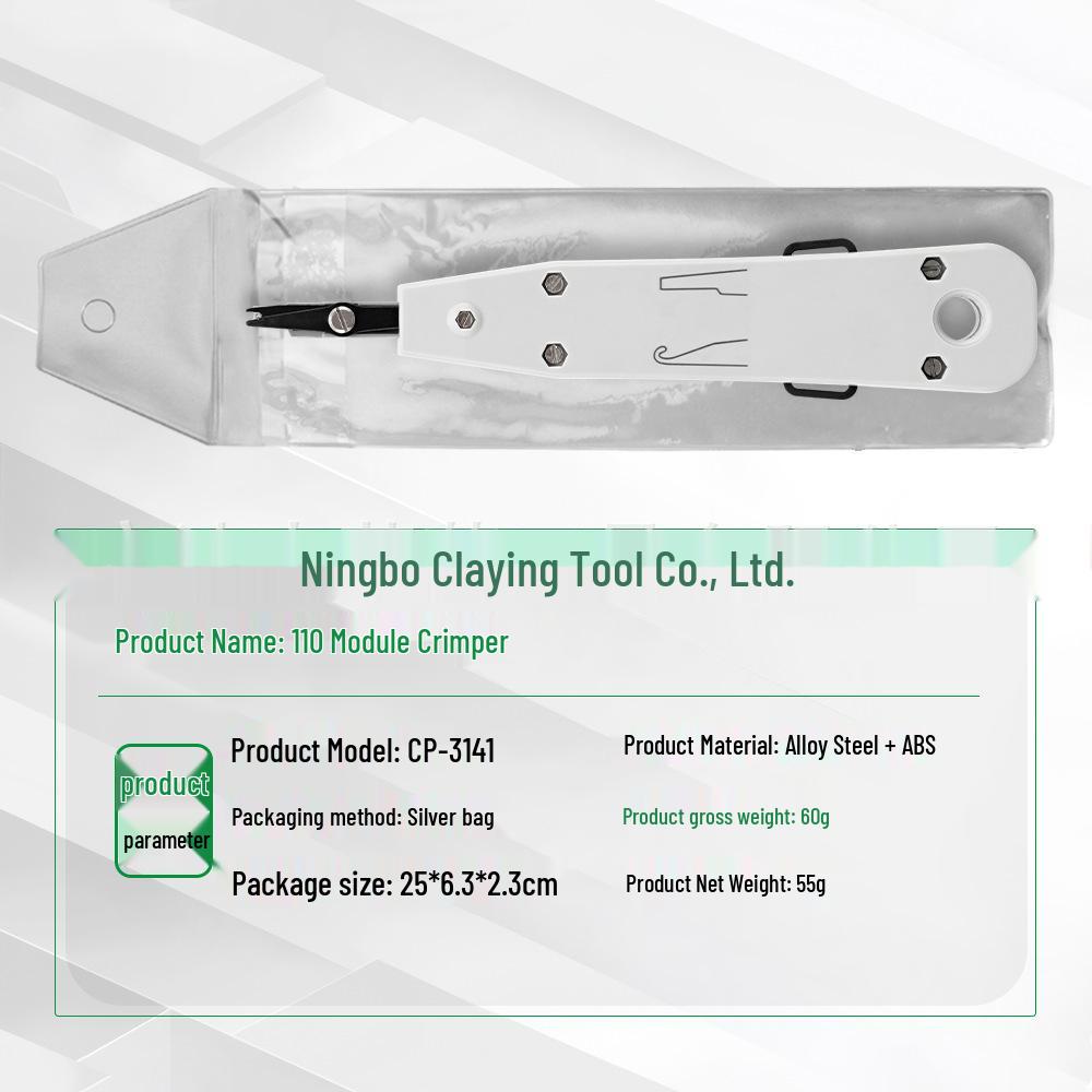 Krohn 110 Module Network Punch Down Tool & Crimping Pliers