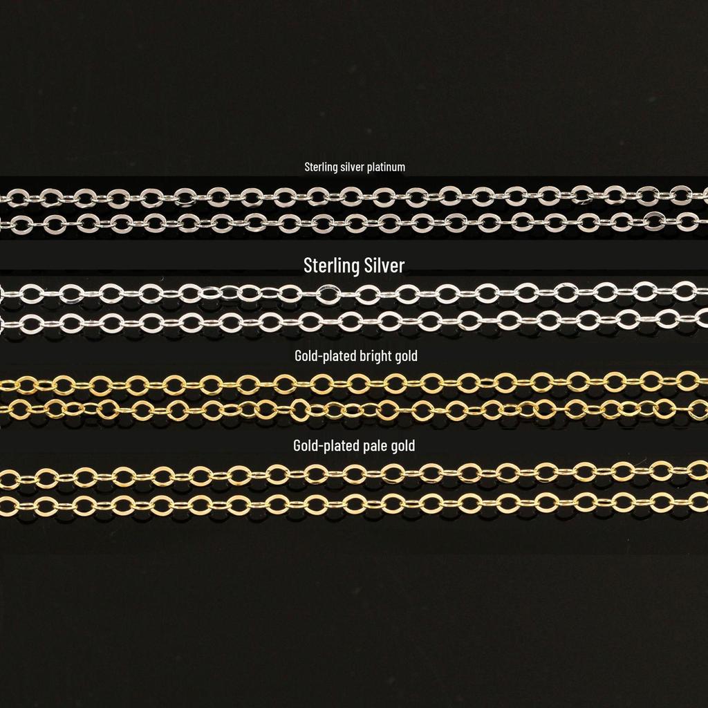 14K Gold Filled USA Chain: O-Chain, Cross Chain, Flat Chain, Sparkle O-Chain - 1.17MM, 1.3MM, 1.52MM