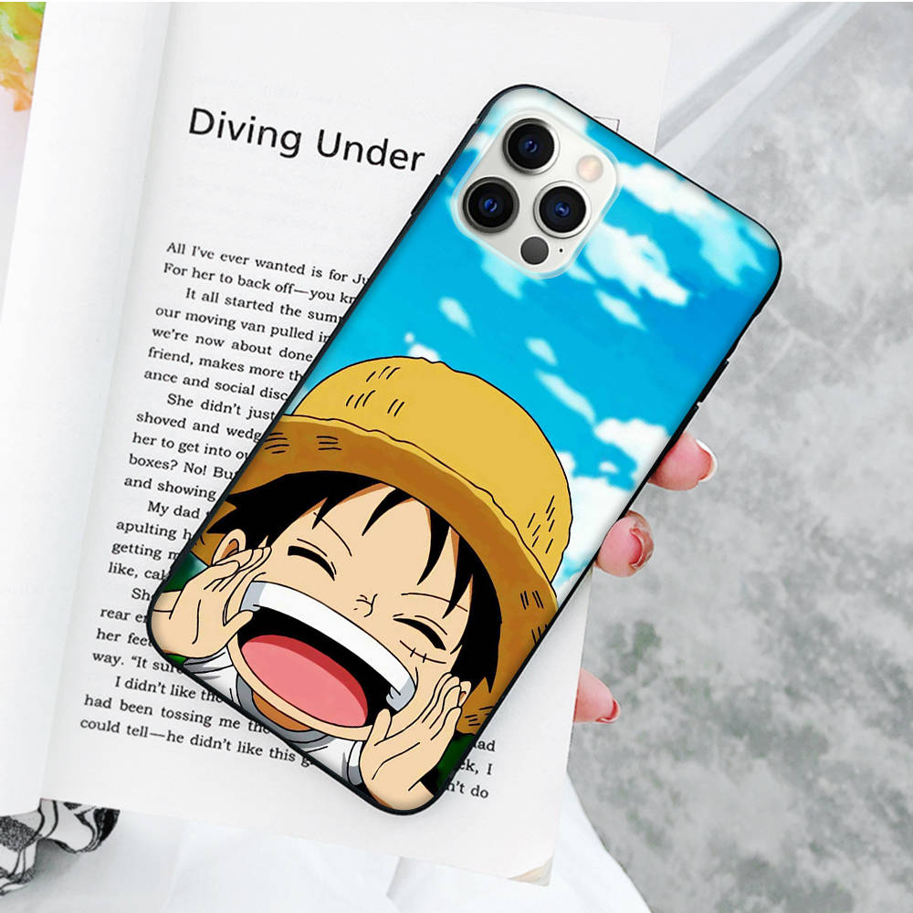 JW76 Little Man One Piece Black Soft Case for OPPO Reno 8 6 5 4 Pro Plus Find X3 A17 A3 A31 A38 A40 A53 A54 A55 A74 A76 A78 A77 A80 A94 A95 A96 Lite