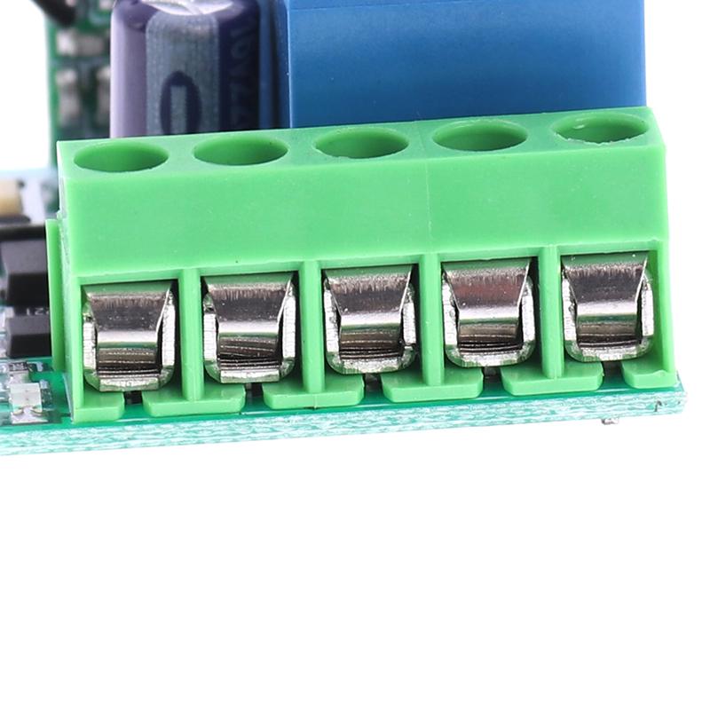 1Ch Kanal Drahtlose Rf Fernbedienung Empfänger Relais Schalter Diy Modul 433Mhz