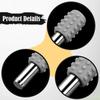 100x Shelf Pins Rubber Sleeve Portable Versatile Nonslip Hardware Cabinet Laminate Support