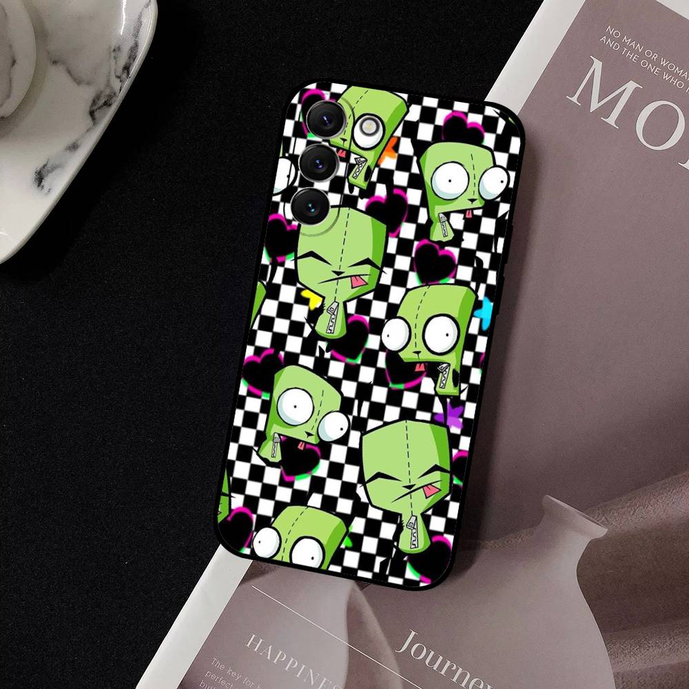 Invader Zim Phone Case For Samsung Galaxy S21 S22 S23 S24ULTRA S25ULTRA FE Ultra Plus5G A52S Soft Cover