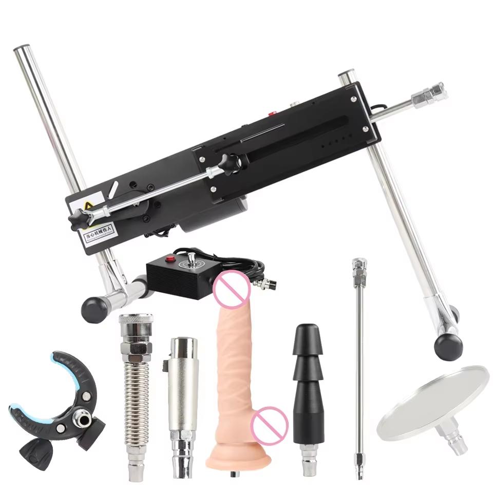 Newly Powerful Mute Automatic Sex Machine Pumping Gun for Adult, Distinctive Love Machine for Female Masturbation, Sex Toy