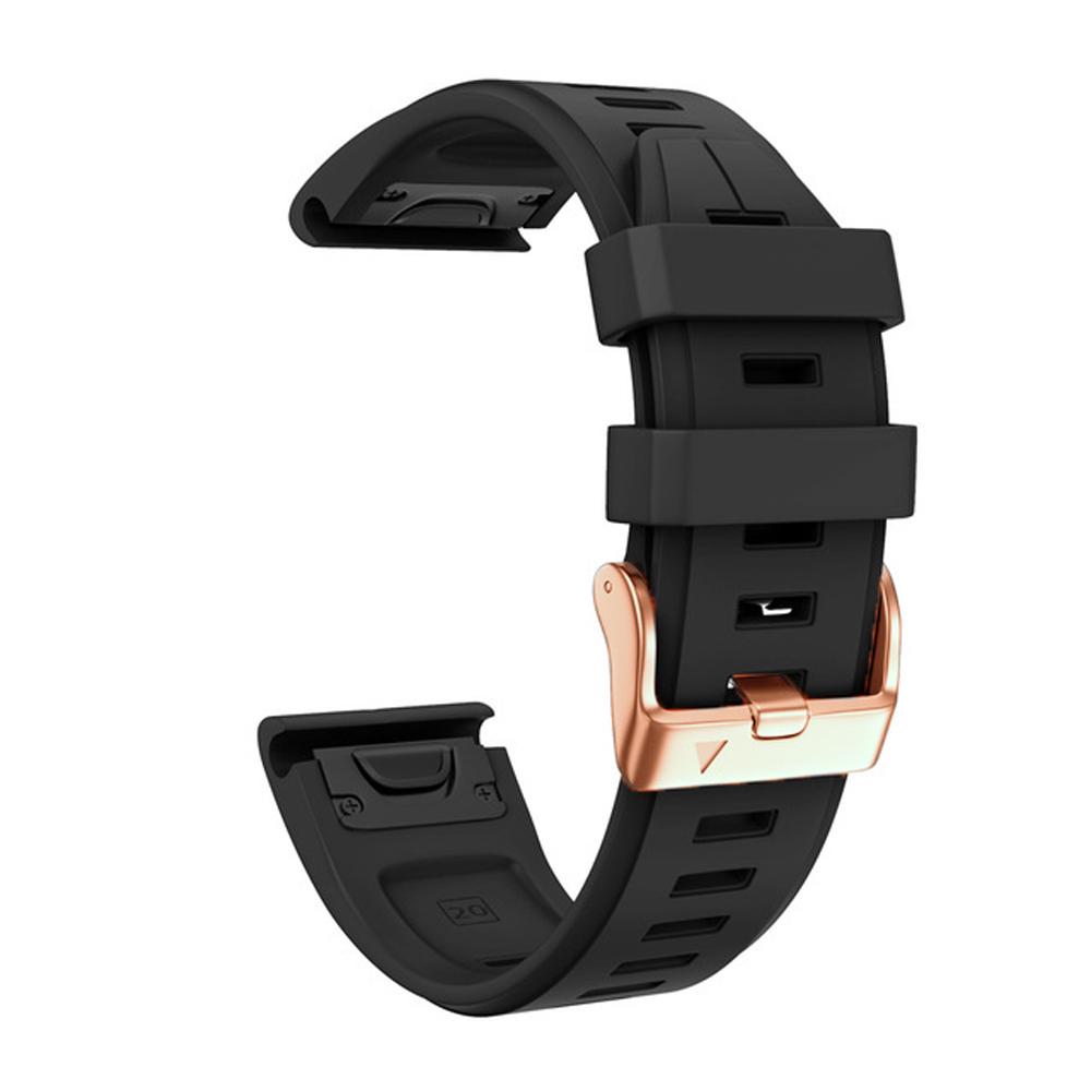 Quickfit 20mm Damen Silikonarmband für Garmin Mk3 Mk3i 43mm Fenix 8 43mm/7S 7SPro/Fenix6S 6SPro/Fenix 5S Plus Instinct 2S E 40mm