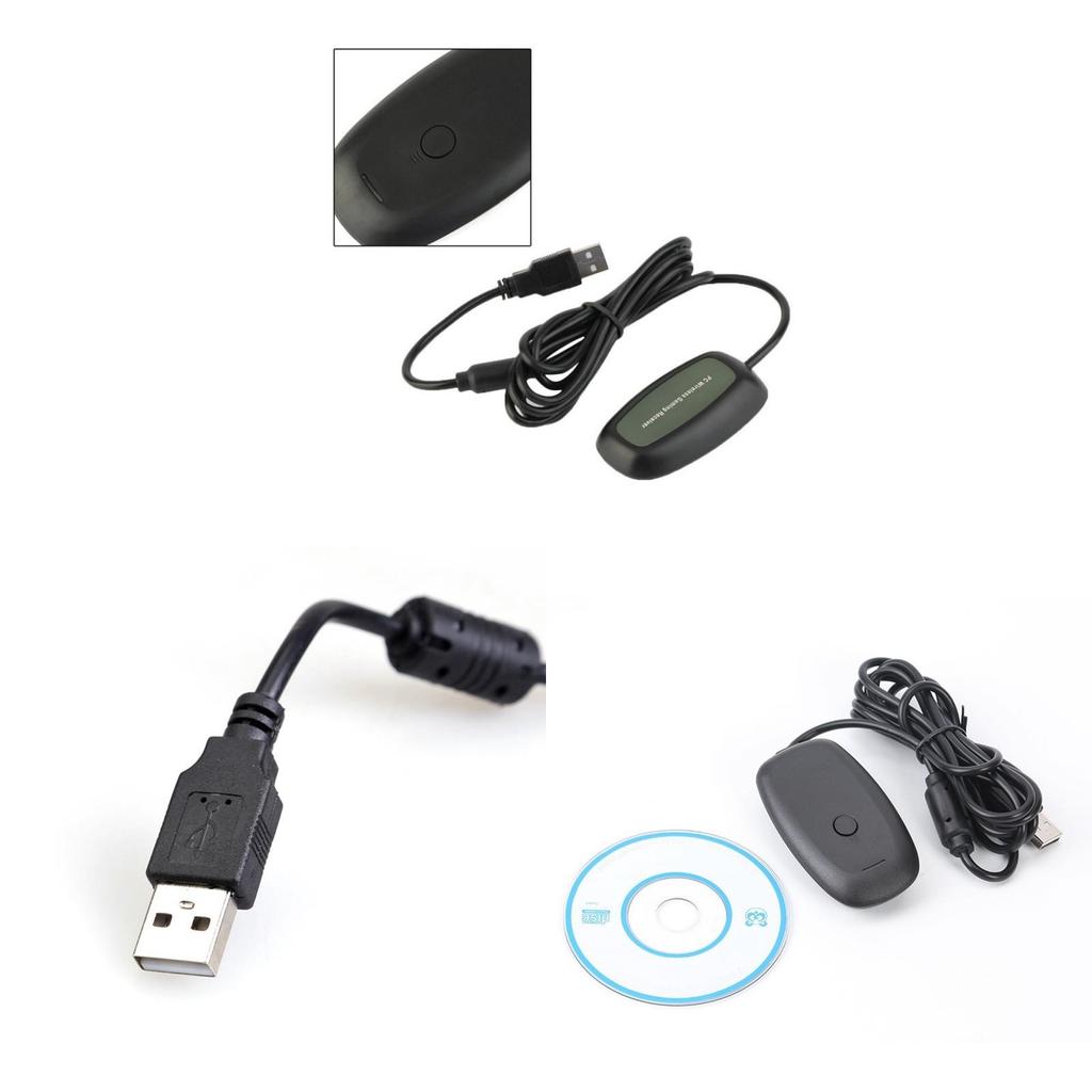 Pro bezdrátový ovladač Xbox 360 přijímač s USB rozhraním pro PC hraní a stolní použití