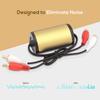 Audio Noise Filter Ground Loop Isolator Noise Filter for Car Stereo System 15A Alternator Noise Reduction