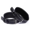 NJ Men Weightlifting Belt Waist Support Fitness Gym Adjustable Power Lifting Lumbar Back Protection Sport Safety