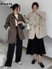 Spring/Autumn White Blazer Women's Coat New Style Casual Trendy Street Fashion Loose Fit Small Size Suit