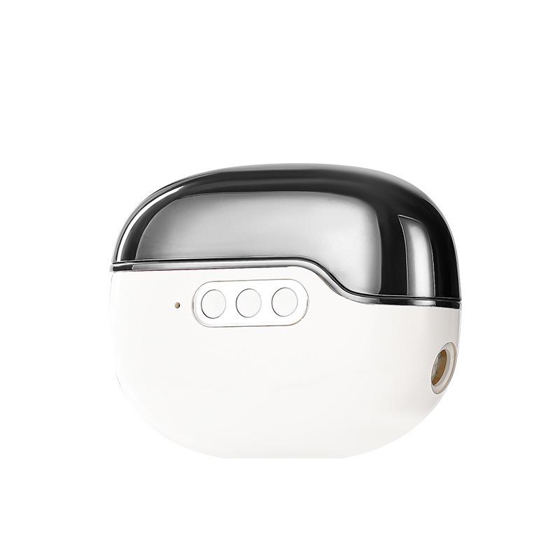 Compact 3-in-1 Electric Nail Care Set for Seniors & Kids: Clipper, Grinder, Polisher, Anti-Pinch Design, Portable.