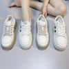 2025 new thick-soled muffin little white shoes women's autumn explosion casual breathable sports shoes student versatile board shoes