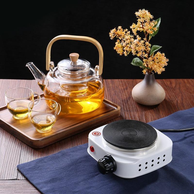 Hot Plate for Candle Making Portable Electric Tea Warmer Stove for Boil Coffee Tea Melting Wax Chocolate Candy Heating Burner