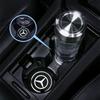 LVW4  GLC For AMG Car For Mercedes Benz AMG 2pcs Non-slip Car Water Cup Rubber Mat For Mercedes Benz C180 C200 C260 C300 W108 W124 W12