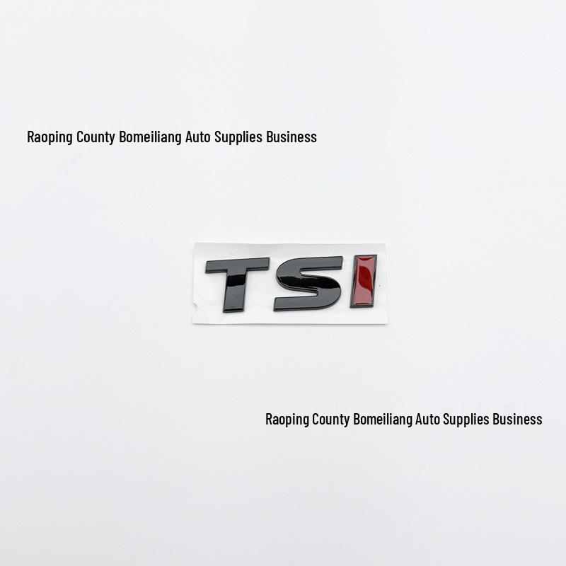 Volkswagen Sagitar 08-22 Black 280TSI Rear Badge and Letter Sticker Set