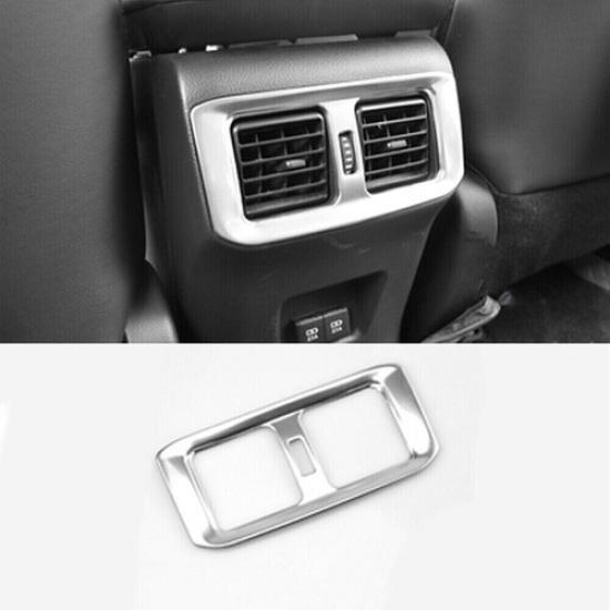 Fit For Toyota RAV4 2020-2023 Silver Titanium Rear Air Outlet Vent Cover Trim 1*