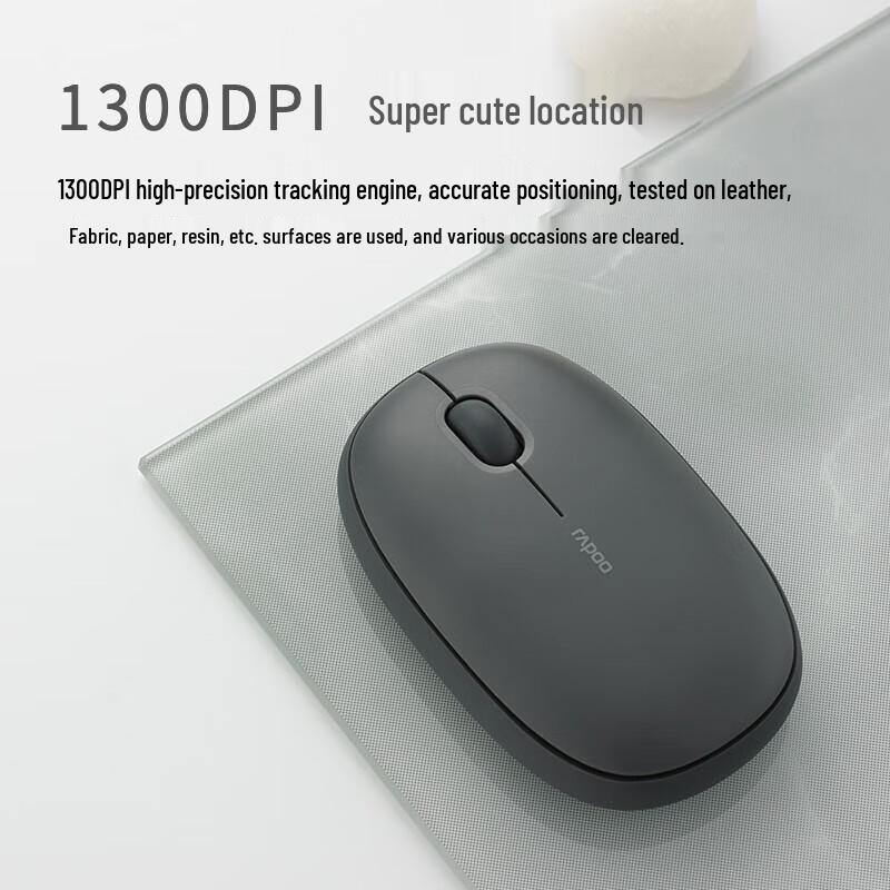 Rapoo M650 Tri-Mode Wireless Bluetooth Office Mouse