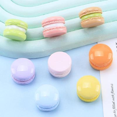 Handmade Cartoon Macaron Resin Hair Clip DIY Jewelry Accessories