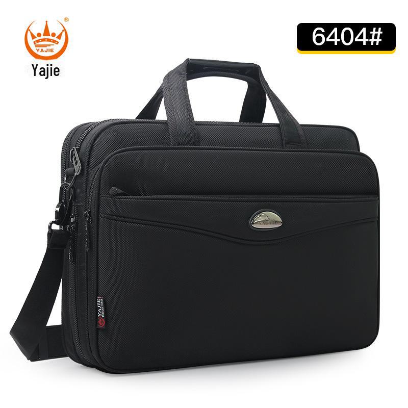 

Мужской водонепроницаемый портфель для ноутбука из ткани Оксфорд и сумка через плечо 16-inch