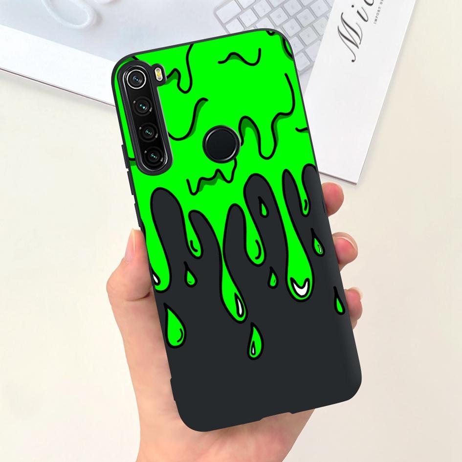 For Phone Cover Xiaomi Redmi Note 8 8T Case Popular Flower Slim Soft Silicone Coque For Xiaomi Redmi Note 8 Pro Note8 8 T Fundas