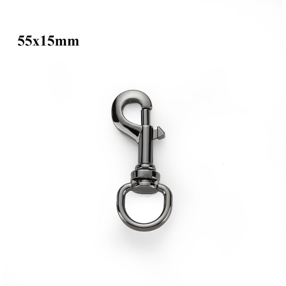 16/20/25mm Bag Belt Buckle Universal DIY Craft Metal Removable Hook Trigger Clip Buckle