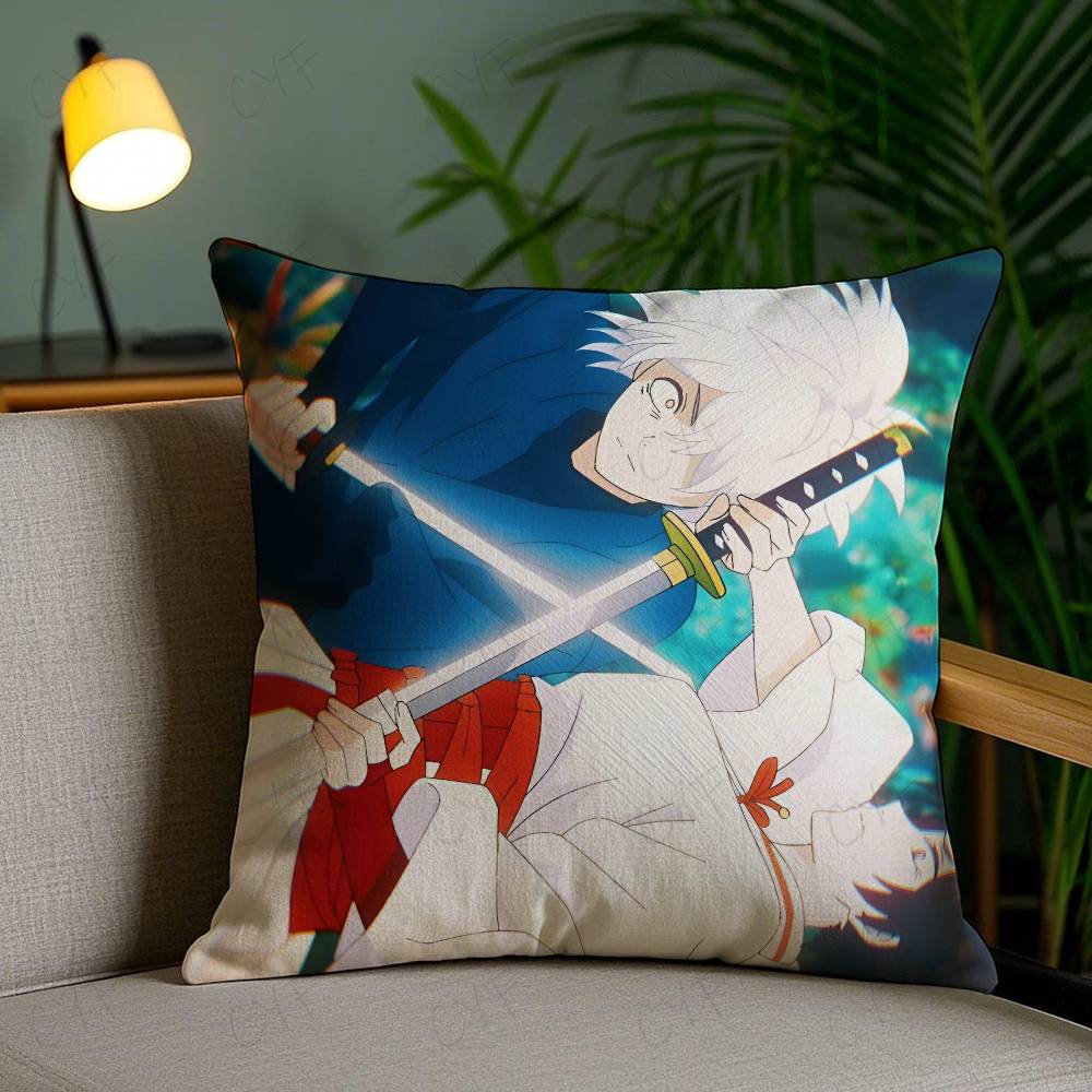 Адский Рай J-Jigokuraku Наволочка Безопасная Подушка с Пользовательским Фото, Невыцветающая Подушка из Матового Флиса, Безопасная для Матерей и Младенцев. 16x16Inch