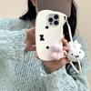 3D Bowknot Rabbit iPhone Case for Women - Fits iPhone 17, 16 Pro Max, 15, 14