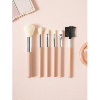 Daiso 6 Piece Makeup Brush Set