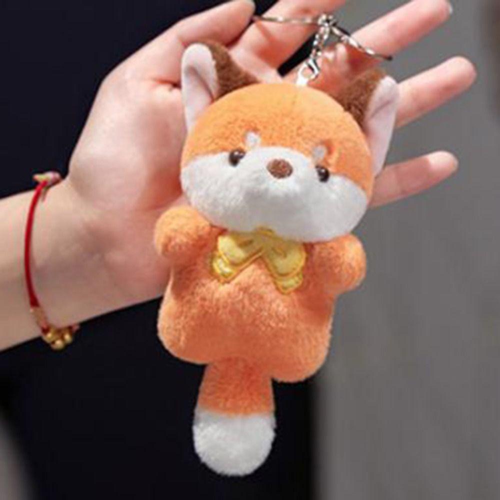 Soft Plush Koala Bag Pendant Stuffed Cat Plush Keyring Cartoon Animal Keychain  Students