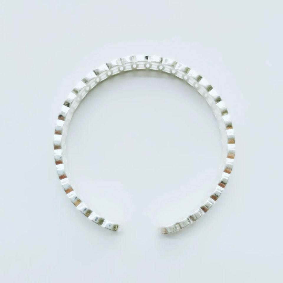 S9999 Sterling Silver Openable Copper Coin Bracelet for Women - Fashionable, Youthful Student Style античный серебряного