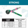 ROOKCRAN Max Molly Dog Size with Suitable for and Large Stylish 025066 & Leash, Tropical, M, Hook, Small, Medium, Dogs, Design,