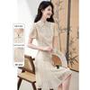 Elegant New Chinese Style Cheongsam Dress