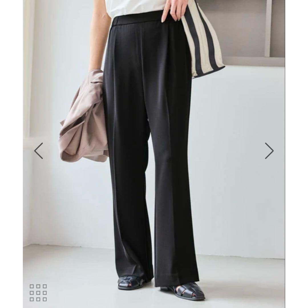 Rope Picnic Beautiful Flare Color Pants Black with Tag