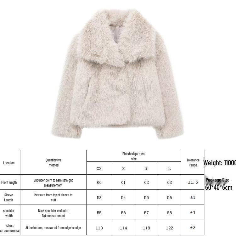 Women's Winter Lambswool Thick Cardigan Coat - New Fur Series