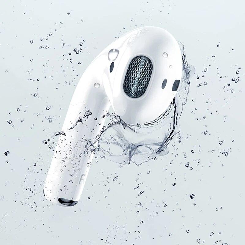 For Airpods Pro 4 TWS Mini Bluetooth Earphones With Air Pods Silicone Cases Wireless Headphones In-Ear Stereo Earbuds Music Headset With Mic