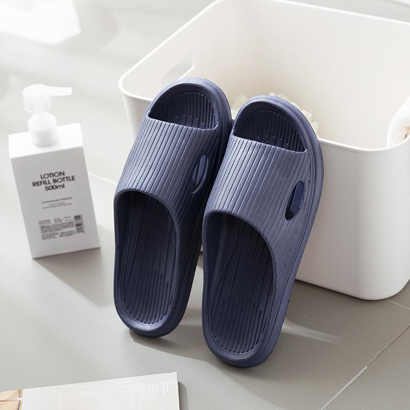 Slippers women's summer home bathroom bath couple thick bottom home men's sandals summer wear