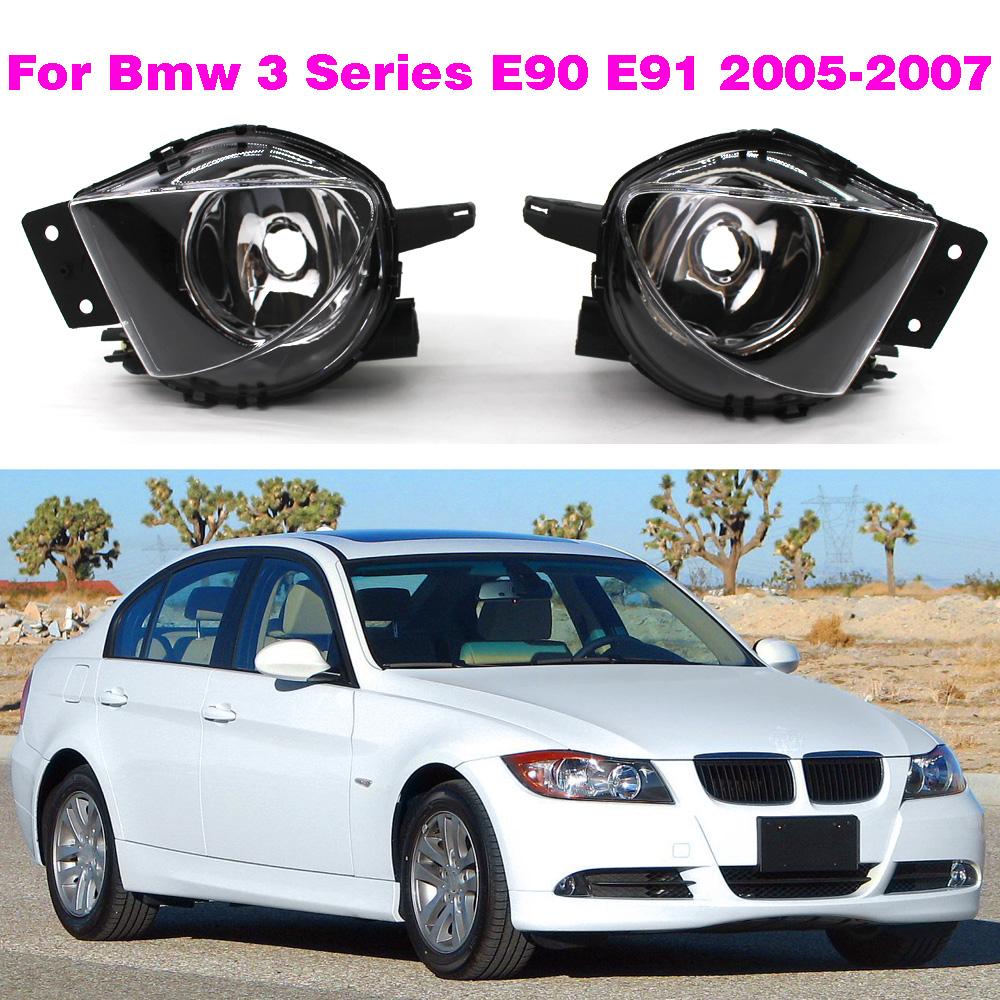 Halogen Fog Lights For BMW E90 E91 3 Series 325 328 335 2005 2006 2007 2008 Clear Fog Lamp Fog Light Foglights