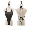 One-piece Swimsuit High Waist Bikini Mini Mesh Transparent Swimsuit Sexy Underwear