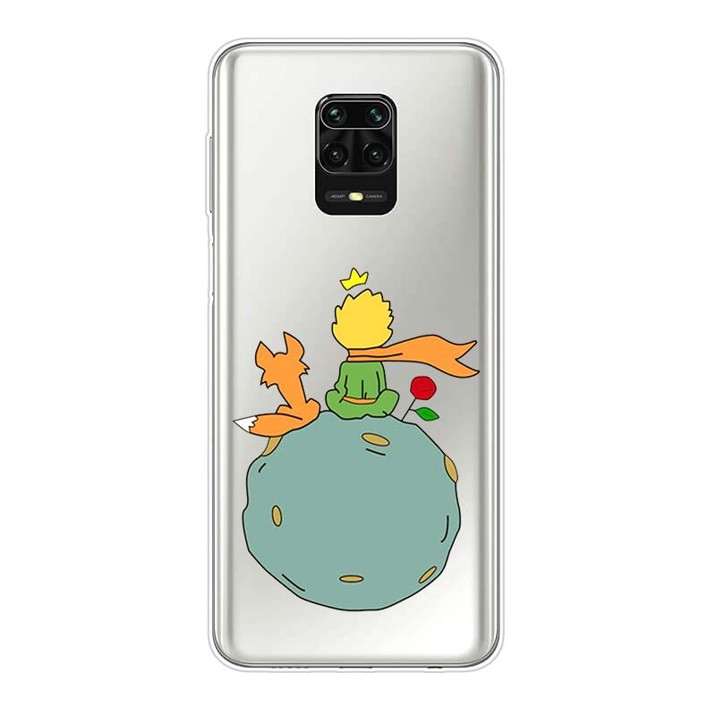 Mały Książę i Lis Silikonowe Etui Do Xiaomi Redmi Note 10 10S 9 9S Pro Max 9T 8T 8 7 6 5 Pro 5A 4X 4 Telefon Etui