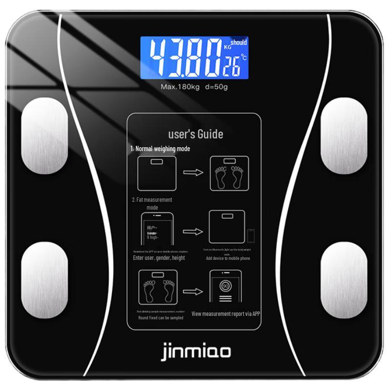 

JINMIAO Smart Bluetooth Body Fat Scale 26x26cm