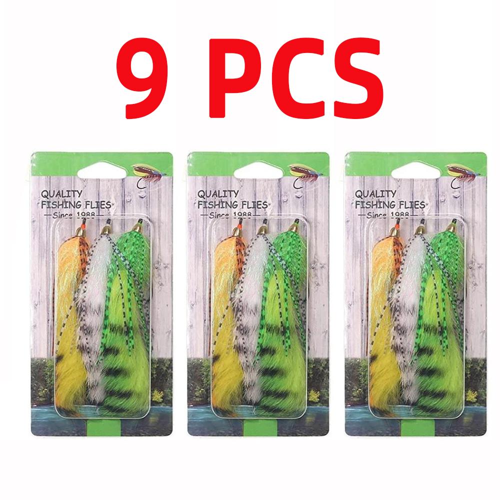 Bimoo Brass Conehead Zonker Fly Portocaliu Alb Galben Streamer Momeală zburătoare pentru Pescuitul Păstrăv Bass Știucă