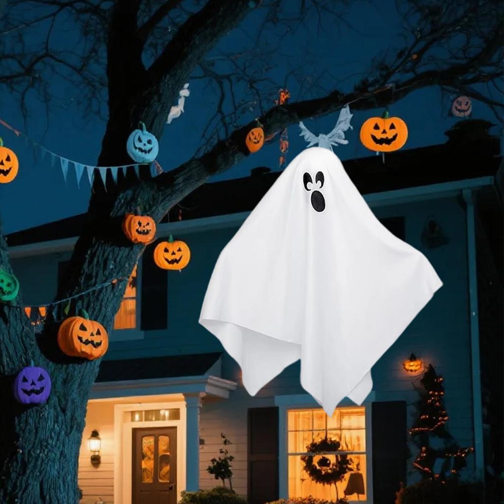 Random 7 Pieces Outdoor Hanging Halloween Decorations, 19.6 Inch Cute Flying  Outdoor Hanging Halloween Decorations Yard Decorations