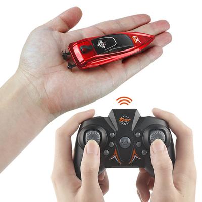 1 Set Entertainment Realistic Compact USB Rechargeable Electric Remote Control Yacht Model Racing Speedboat Wireless RC Boat